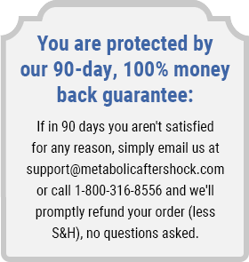 You are protected by our 90-day, 100% money back guarantee